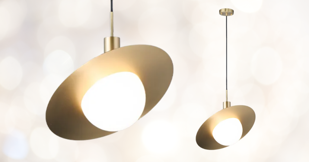 The perfect romantic set-up is a dark room wherein the only illumination is found between you and your partner. With that in mind, the Saturn pendant lamp is the right choice for this setting.